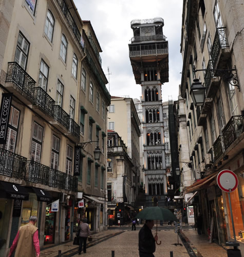 Lissabon: Aufzug